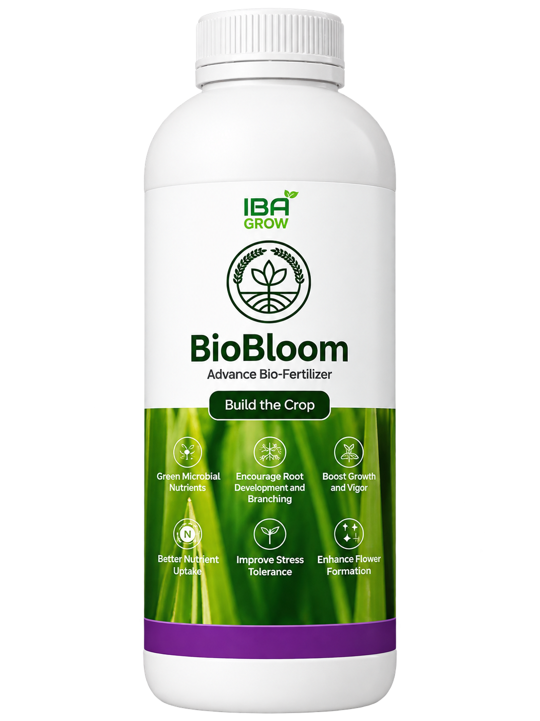 BioBloom bottle product image with transparent background